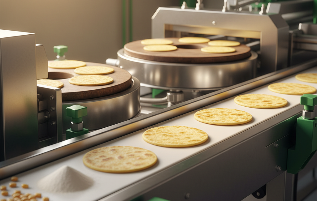 Eficiencia y rendimiento: cómo reducir desperdicio en la producción de tortillas